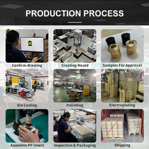 Capuchon <span class=keywords><strong>de</strong></span> flacon <span class=keywords><strong>de</strong></span> parfum en alliage <span class=keywords><strong>de</strong></span> zinc métallique, moule existant, pour pulvérisateur <span class=keywords><strong>de</strong></span> 15 mm - Product Image 4