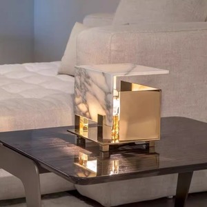 Italian Style Marble Table <b>Lamp</b> E27 LED 220V For Hotel Living Room Bedroom <b>Office</b> - Product Image 2