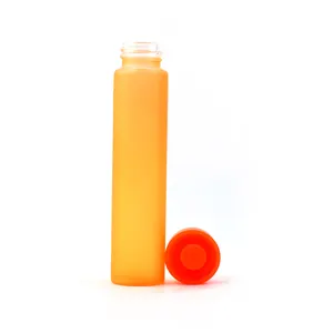 Confezionamento perfetto di lusso resistente al bambino opaco colorato di grado personalizzato tubo di vetro laminato tubo di vetro con tappo CR