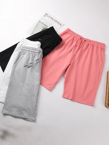 Pantalones Cortos de Algodón Francés de Alta Calidad, Estilo Holgado, Secado Rápido, Transpirables, para Hombre, Verano - Product Image 6