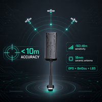 Rastreador GPS para Motocicletas, Bicicletas Eléctricas y Scooters, con Alerta de Exceso de Velocidad, Geocerca y Despliegue en Servidor Privado, de Amplio Rango de 9-90V, Cableado