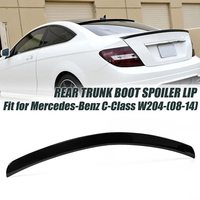 Aileron de coffre arrière style AMG en ABS, becquet de coffre noir brillant pour Mercedes Benz Classe C W204 2008-2014