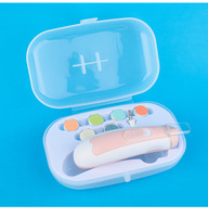 Nouvel Arrivage – Kit de Manucure Électrique Multifonctionnel en Acier Inoxydable pour Bébé avec Outils de Soin des Cuticules DIY