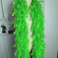 Haute qualité en gros élégance Chandelle couleur unie Boas pour les décorations de fête robe Costume décor de fête de mariage
