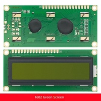 LCD1602 Layar LCD Biru/Hijau dengan Karakter Putih dan Lampu Latar 5V Komunikasi I2C