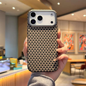 เคสโทรศัพท์มือถือคาร์บอนไฟเบอร์คุณภาพสูงสำหรับ iPhone 17 16 15 14 Pro <span class=keywords><strong>Max</strong></span> PLUS 17 <span class=keywords><strong>Air</strong></span> PC ฝาหลังแบบแข็ง - Product Image 5