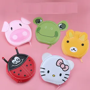 Promosyon iş hediyeler 7 adet domuz kurbağa Kitty karikatür hayvan çocuk sevimli tırnak makası Mini manikür seti kişisel bakım için