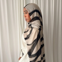 Nouveau design 2026 – Voile léger imprimé printemps en coton modal, écharpe ethnique pour femmes musulmanes, vente en gros, longs hijabs de 180 cm