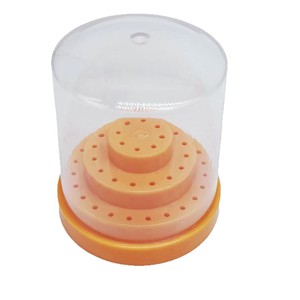 Soutient le commerce électronique transfrontalier. Nouvelle boîte de rangement pour outils à ongles avec 48 trous pour les têtes de lime et 48 trous pour les aiguilles à ongles rondes. - Product Image 2