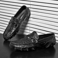 Mocassins décontractés pour hommes, grandes tailles 38-46, best-sellers, pour affaires, livraison directe