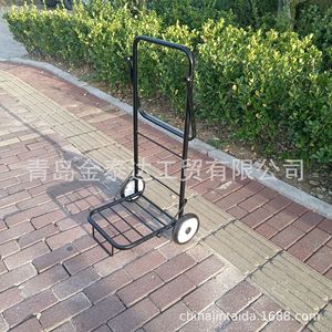 Utility <b>Cart</b> Steel Frame 440X475X950mm 2 Fixed Wheels Open Design Indoor Use Hand <b>Tool</b> <b>Cart</b> - Product Image 3
