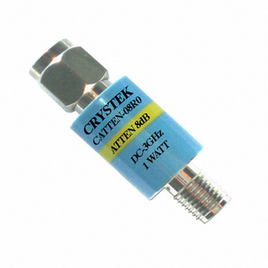 ใหม่และเป็นของแท้ CATTEN-08R0 RF ATTENUATOR 8DB 50OHM มาตรฐาน RF และอุปกรณ์ลดทอนสัญญาณไร้สาย/อุปกรณ์ลดทอนสัญญาณ - Product Image 1