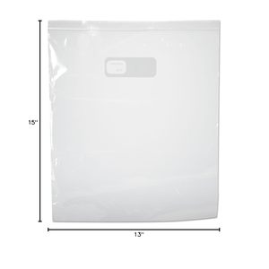 Sacs de conservation alimentaire transparents refermables Boardwalk BWK2GALBAG 13 po x 15 po 2 gal 1,75 mil 100/boîte - Product Image 4