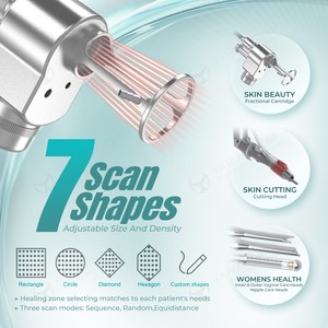 10600nm Vaginale Verstrakking Huidverbetering Littekenverwijdering Acne Striae Verwijdering Super Pulse CO2 Fractionele Laserapparaat - Product Image 3