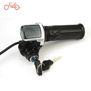 Penjualan terlaris harga murah layar Lcd 36v/48v/60v + kunci/kunci bagian skuter elektrik Aksesori Sepeda MTB saklar sepeda motor - Product Image 3