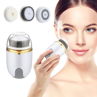 KKS Beauty Instrument Multifonctionnel IPX5 Brosse de Nettoyage du Visage Électrique Rechargeable Étanche