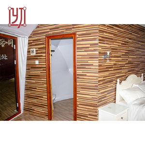 เต็นท์โดมโรงแรมแบบ 2 ที่นั่ง ยี่ห้อ Yijin Design ผ้าคลุม PVC สำหรับแกลมปิ้ง เต็นท์โดมทรงจีโอเดสิก - Product Image 4