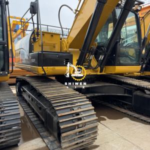 Excavadora Usada Cat329D2L de Japón a Bajo Precio, Máquina para Movimiento de Tierras de 29 Toneladas, Excavadora de Segunda Mano Cat 329D2L en Venta, Color Amarillo - Product Image 2
