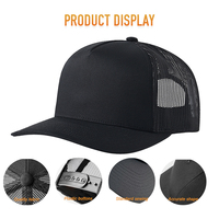 Casquette de camionneur à visière plate pour performance athlétique, grande taille (62-65cm), PCM, 25 pièces, prête à expédier, broderie professionnelle, performance sportive, snapback, Gorras