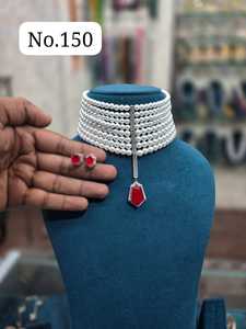 Conjunto de Collar y Pendientes de Lujo con Piedras de Circonio para Mujer, Joyería de Moda Premium para Novias, Bodas, Recepciones y Festivales - Product Image 5
