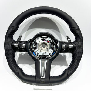 Volant en fibre de carbone à prix direct usine pour BMW F10 <span class=keywords><strong>F50</strong></span> F30 F32 F80 F82 F90 E90 E92 E60 E63 G20 - Product Image 1