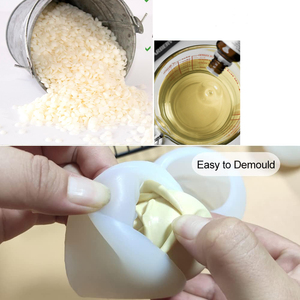 เทียนหอมทำจากขี้ผึ้งถั่วเหลืองแบบแข็ง รุ่นใหม่ ปี 2024 น้ำหนัก 2 กก. 1 กก. 464 สีขาว C3 ขายส่ง ปลอดสารพิษ คุณภาพสูง วัตถุดิบธรรมชาติ สำหรับใช้ในบ้าน - Product Image 3