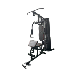 מכשיר כושר ביתי מקצועי רב תכליתי עם מבנה פלדה לאימוני כושר מקיפים עם משקולות של 100 פאונד - Product Image 5