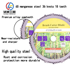 पेशेवर विनिर्माण सस्ती गर्म बिक्री सिंचाई कटर हैकसॉ ब्लेड गर्म प्रेस ट्रिमर घास ब्लेड - Product Image 3