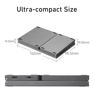 Ultra Thin Folding <strong>Wireless</strong> <strong>Keyboard</strong> for Tablet PC Smart Phone Slim Touchpad <strong>Portable</strong> Mini Foldable <strong>Keyboards</strong> Custom Language - Product Image 2