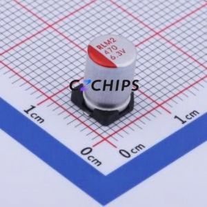 8471LAMAA09M2RR00T Solid Capacitor SMD,D6.3xL9mm ( Capacitance: 470uF )( Precision: 20% Rated Voltage: 6.3V ) - Product Image 1