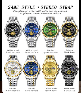 Binbond นาฬิกาควอตซ์อเนกประสงค์หรูหรา B1236, นาฬิกาแฟชั่นอเนกประสงค์ใส่ได้ทั้งผู้ชายและผู้หญิง - Product Image 4