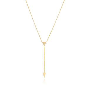 Lariat Design Triangle Forme Collier Pendentif Turc En Gros Fabriqué À La Main 925 Bijoux En Argent Sterling - Product Image 2