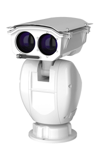 Caméra thermique 640x512 avec objectif 50mm 100mm, détection de feu et de fumée, alarme intelligente, surveillance extérieure en forêt - Product Image 2