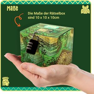 Scatola Puzzle <span class=keywords><strong>Escape</strong></span> <span class=keywords><strong>Room</strong></span> Stile Avventura nel Tempio, Cubo in Cartone, Idea Regalo Creativa, Confezione per Caccia al Tesoro, Scatola per Compleanno - Product Image 3