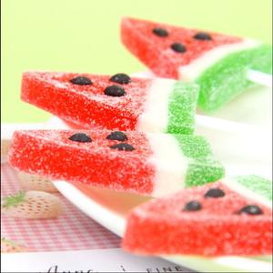 Dulces <span class=keywords><strong>de</strong></span> juguete para niños con sabor a fruta <span class=keywords><strong>de</strong></span> Piruleta <span class=keywords><strong>de</strong></span> goma en forma <span class=keywords><strong>de</strong></span> sandía al por mayor - Product Image 4