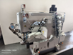 W264 High-Speed Home Use <b>Sewing</b> <b>Machine</b> Small Cylinder Bed Interlock Manual Feed Mechanism New Gear Coverstitch <b>Sewing</b> <b>Machine</b> - Product Image 3