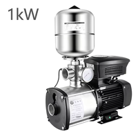 Pompa Booster Sentrifugal HR-CMI-1kW Stainless Steel 220V Pompa Air Cerdas Frekuensi Variabel dengan Tekanan Tinggi