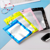 Sacs d'emballage PE refermables personnalisés pour barrière en plastique mylar d'emballage de paquet de feuille d'aluminium pour les grains de café et les aliments anti-odeurs Zip Lo