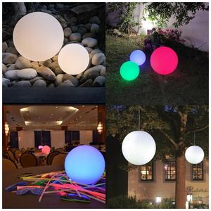 โคมไฟ LED มุกหลากสีไร้สายพลังงานแสงอาทิตย์ใช้พลังงานแสงอาทิตย์และแบตเตอรี่ IP65ตัวพลาสติก AC - Product Image 6