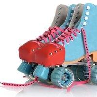 1 Protège-embouts de patins à roulettes en cuir synthétique pour patins à roulettes quad