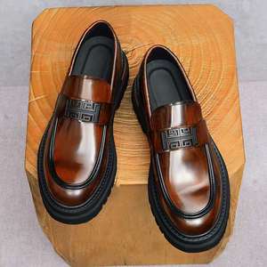 New Business Shoes Men Leather Shoes Shoes for Men Men's Leather Loafers Casualshoes <b>Boots</b> for Men Men's Leather Dress Shoes - Product Image 1