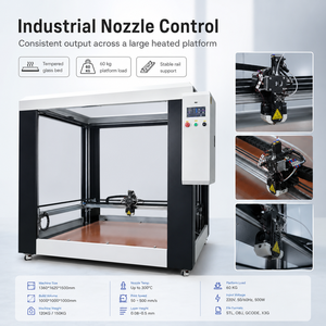 Large FDM <b>3D</b> <b>Printer</b> 1000*1000*1000mm Build Volume with 60kg Load Capacity and High Speed Printing - Product Image 3