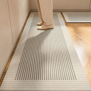 Nouveau style 2026 – <span class=keywords><strong>Tapis</strong></span> <span class=keywords><strong>de</strong></span> sol moderne et simple, lavable, ensemble <span class=keywords><strong>de</strong></span> 2 pièces, en caoutchouc, pour <span class=keywords><strong>cuisine</strong></span> et salle à manger - Product Image 3