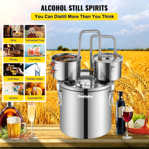 Kit de destilería Dontalen 8gal Premium Still, Cubo de destilación multiusos, bodega doméstica, Carnaval, juego de máquina de elaboración de cerveza <span class=keywords><strong>pequeña</strong></span> - Product Image 2
