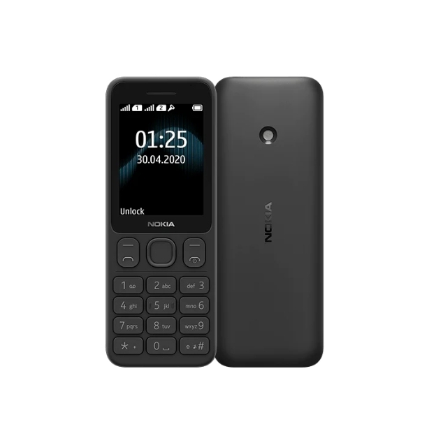 Keypad Phone for NOKIA 125 (2020 VERSION) Second-hand Mobile Phone 2g Brand New Unlocked Cellphone bar Feature Telephone