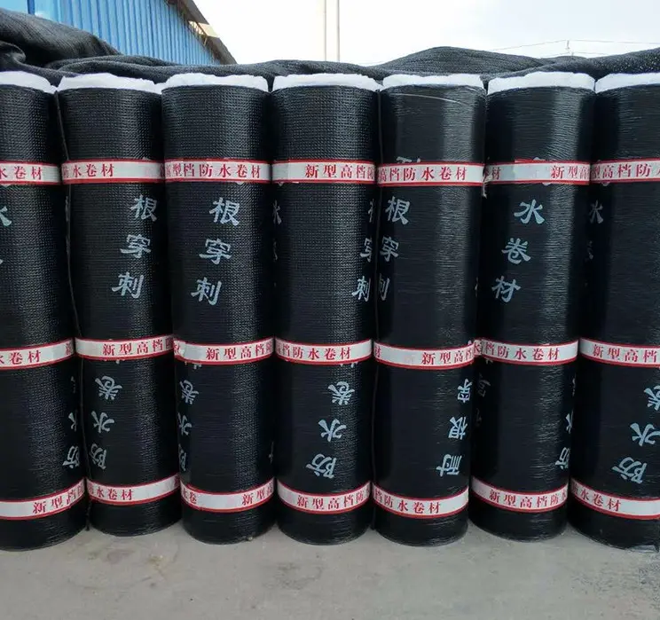 China Supply 3mm 4mm 5mm Torched-on modify roof waterproof bitumen waterproof roll