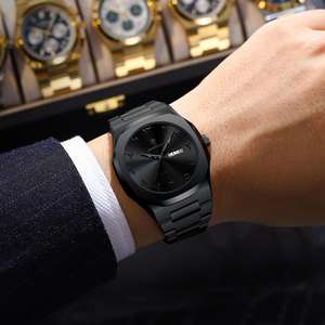 Orologio da <span class=keywords><strong>Uomo</strong></span> Poedagar Classico al Quarzo con Quadrante Arabo Mediorientale Impermeabile in Acciaio Inossidabile - Product Image 5