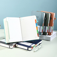 Gran oferta, cuaderno A5 personalizable, diario de cuero PU, hilo de coser, regalo promocional, libro de notas para diario escolar