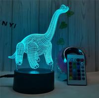 Bricolage personnalisé Base Usb enfants vacances cadeau lumière décoration de la maison 3D Led Illusion Table Led lampe 3d acrylique veilleuse