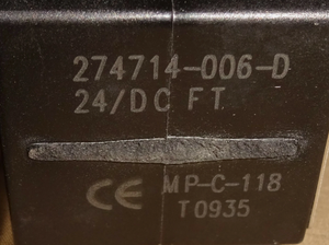 Modèle de la série 327, solénoïde 3/2 voies G327A001/B001/A607/B002/B011/B102./B113 avec fonction de réinitialisation manuelle - Product Image 4